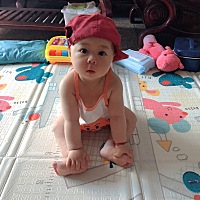 男宝宝9个半月才71cm，我的侄儿子小八天都75了