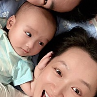 十级磨皮也磨不去我皱皱老公的皱纹，哈哈哈😄