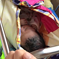 成功顺产无侧切7斤3两小粽子。再痛都值得。接下来要陪着这个大胖小子长大啦