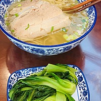 枫镇大肉面，夏天才有的时令面，回苏的第一顿早餐