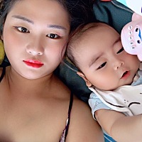都5个月了，还不能回到怀你时候的体重，妈妈👩已经狠努力了💪，早晚都锻炼，宝贝，我很累，但看到你...