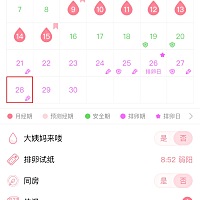 第四个月备孕中，例假周期从29天到34天，排卵日四个月期间，从15号变成26号，dont let me down😃😃p...
