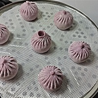 试手紫薯泥和炒的豆沙馅 都还不错😊