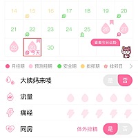 上个月25来的月经。这个月29还没来。有点慌😭😭