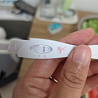 大家帮我看看，是不是怀了，我看真的有淡淡的印