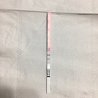 17号同房，今天晚上测的情况，不知道是不是怀了，后天去医院测下，希望有了