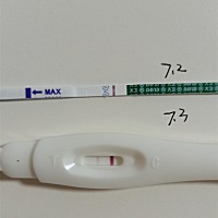 有印了，保佑健康宝宝。末次月经5.27，6.20排卵，7.3早早孕有印。ᵎ(•̀㉨•́)و ̑̑ 加油