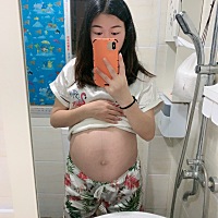 孕39周卸货 小公举一枚 6斤1两 从此儿女双全👨‍👩‍👧‍👦