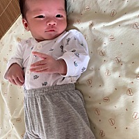 都说你不像23天的宝宝😂