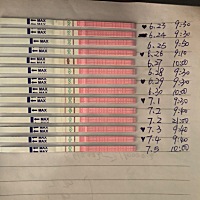 这个月测排卵试纸，2号的时候阳转弱了，我觉得排卵了，想着测要阴没有颜色再不测，今天5号又测到阳了？...