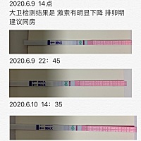 分别是六月 七月的排卵试纸  感觉一直测不到强阳什么情况？
