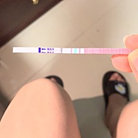 按周期今天应该来例假了 可是又发现拉丝白带 测了一下强阳。赶紧安排 请问这样有戏么 哎呀呀好心累