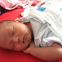 宝宝出生14天了