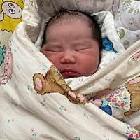 7.17.生咯！剖腹产，怀孕的时候身边所有人都说是男孩，鼻子变大，肚子尖尖的，肚皮黑黑的、腋下，胸、脖...