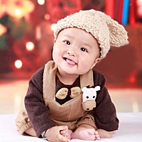 不管有多么不开心只要看见你就多好了。