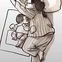 转眼间孩子都五个多月了，从满月就住在娘家。老公在外地上班，一个多月才回来一次，孩子最难带的时候是...