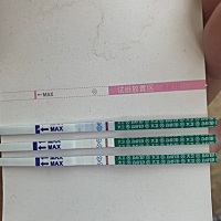 从上往下分别是刚刚测的，今天早上测的和昨晚测的