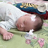 宝宝今天21天啦