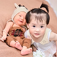 姐弟俩，新鲜出炉8天照