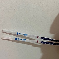 姨妈还有三天才来，下午测出灰印，是怀孕了吗？