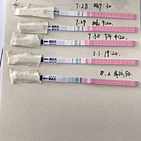 才开始备孕，第一次用排卵试纸，请问这样是处于排卵期吗