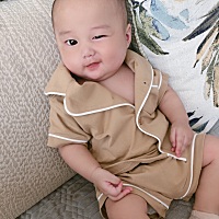 一转眼宝宝五个月四天了，好快呀