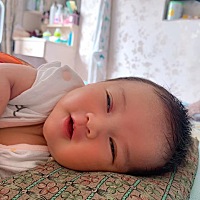 半个月从5斤6两长到了7斤2两❤