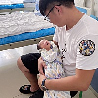 新手爸比上手啦👏🏻👏🏻👏🏻