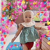 # 我们一周岁啦🌝🧡❤️🧡 宝贝，你是我们不期而遇的温暖  ❤️ 无限期爱你 ！ 与你朝夕相处的第...