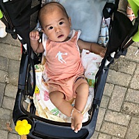 我家张祐熙马上五个月啦，mama希望你健康快乐成长，多长点肉肉吧，都快五个月小男子汉 才13斤，我们加油...