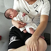 老公带娃。啦啦啦啦啦