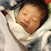 宝宝变化好大，才第九天就这么可爱了。是不是很神奇。