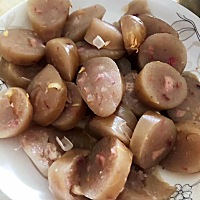 妈妈做的小酥肉真好吃，从我出院就来看我照顾我.不远千里带来牛肉丸 虽然有婆婆在还是一定要过来看我。...