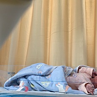 从说偏小三周到7.4斤！老母亲很自豪！顺产的轻微撕裂！心满意足了！妈妈爱你！