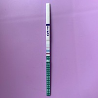我也不怎么会看这个，以前都是今天来姨妈的，今天没有来，我就测试了一下。
