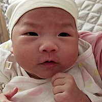 一天一个样，小美女，，哈哈。是不是像男孩