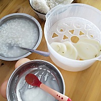 不做全网最懒的妈妈，辅食打卡第四天，这个土豆忒难吃，能吃三天吗😂明天得换口味，我自己都吃不下，😓