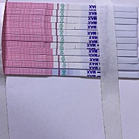 上个月25号来的大姨妈，为了不给自己压力就说不测体温，不测排卵，就随意啪吧。但是由于不再年轻体力不...