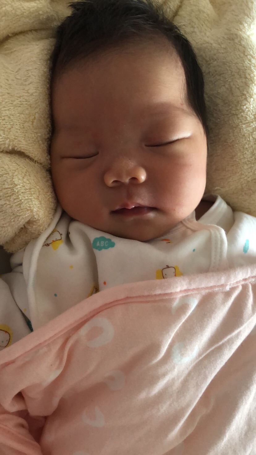 半个月的时候，已经长大不少了