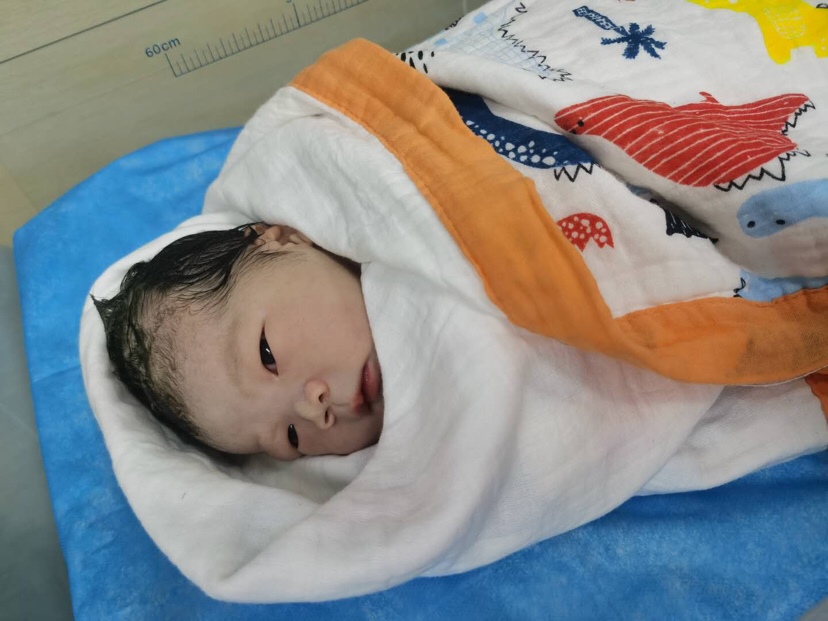 刚刚出生的时候