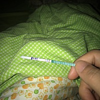 刚刚测的，不知道是不是太早