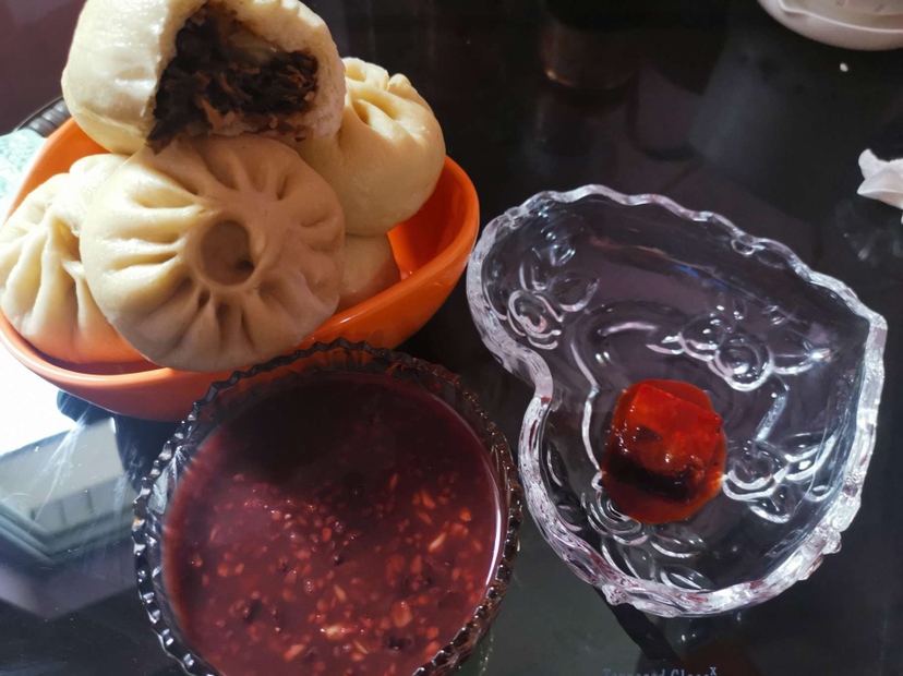天天有红豆粥或许豆沙包