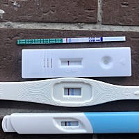 感觉有灰印 可能自己安慰自己 10号例假期 25号前后排卵 这是今天早上3号测的 感觉有点心理作用了 不知道...