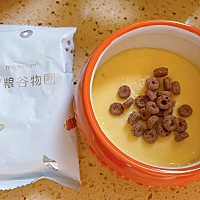 #科学喂养爱在萌馨#快手鸡蛋羹，偷懒必备，和谷物圈更配呦[偷笑]