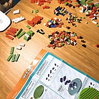 今天的小土豆睡觉踏实，趁着土豆睡觉，拼个小狐狸🦊，不要太可爱呀！