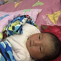 10月16日凌晨顺产小棉袄一枚，宝贝谢谢你来到我家^_^