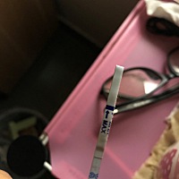 从4月开始认认真真备孕，每月测每月白板，终于这个月有点水印了，不知道会不会是逗我玩☺️，末次月经10...