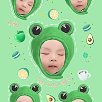 小毛豆健康快乐成长！