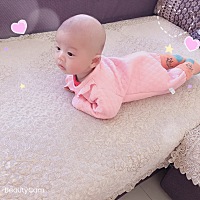 我家宝宝两个月23天，出生7.2斤；满月9.5斤；第二个月穿衣服才11斤，虽然体重涨了，但是感觉很少，比我...