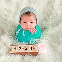 我家的天使宝宝十天了，你要乖乖的长大哦！爸爸妈妈都爱你如初🥰😍😘